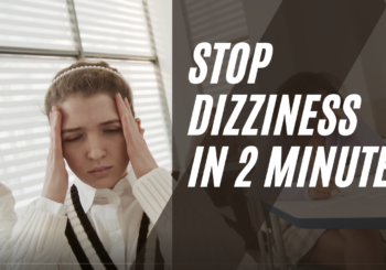 Stop Cervicogenic Dizziness in 2 Minutes